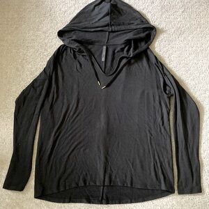GAIAM black oversized yoga hoodie, Medium.